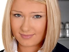 Leggy School girl gets boned