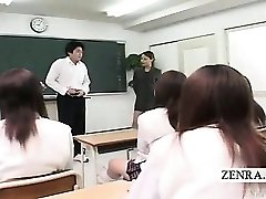 Subtitled CFNM Japanese classroom onanism flash Subtitled CFNM Japanese classroom onanism flash