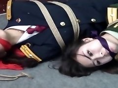 Restrain Bondage game of Japanese officers Restrain Bondage game of Japanese officers