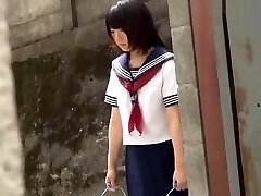 (MGQ-005) Japanese schoolgirl urinal mega-bitch
