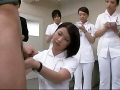 giapponese infermiera tech per lo sperma di estrazione