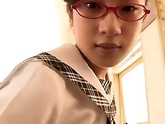 softcore oriental schoolgirl brassiere thong upskirt tease