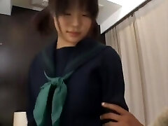 Naughty Japanese slut Hina Komatsu in Amazing Interracial, Fingering JAV pinch
