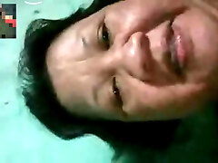 Indonesian - Video Call Bersama Mami Iroh Bbw Stw Round