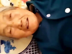 Chinese 75yo Grandma Creampie