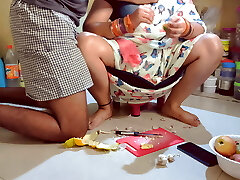 Part 1. Indian Step-mother help stepson for tour with his friends 