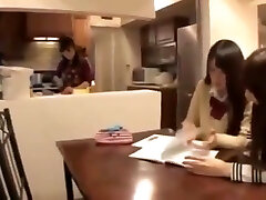 A fortunate guy fucks a whole Japanese family A fortunate guy fucks a whole Japanese family