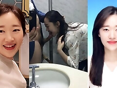 Yi Yuna Blow-job In A Public Toilet