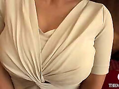 50-Yr-Elderly Bursting Titties Married Doll, Mitsuko, Has a Young Man'_s Nakadashi Make Her Mature Cunt Fire Up and She Screams and Comes! - Intro