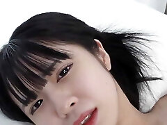 A 18-yr-old slender black-haired Japanese beauty. She has clean-shaven pussy creampie hookup and blowjob. Uncensored