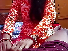 индийская новобрачная сексуальная жена занимается сексом в медовый месяц - дези тумпа