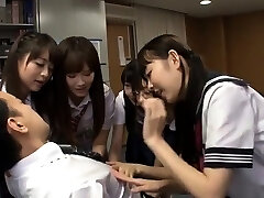 Japanese Blazor Uniform Schoolgirl Getting Her Twat Fuck
