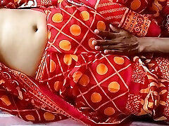 Red Saree Sonali Bhabi Sex By Local Man ( Official Flick By Villagesex91)