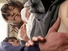 Exotic Asian whore in Fabulous Fetish, Public JAV clip