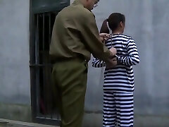 Japanese Prison Girl In Metal Bondage
