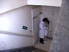 Doctor shagged a kinky nurse thinking no one was there