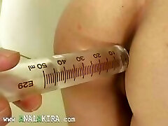 sexy korean anal going knuckle deep