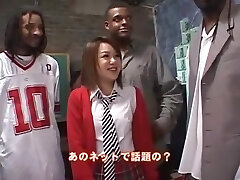 Fabulous Japanese chick Rui Natsukawa in Amazing Small Jugs, Interracial JAV movie