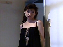 Cute young Japanese drilling passionate