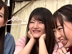 Asian schoolgirl enjoy group sex