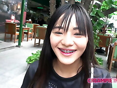 Sticking humid Japan cock inside Thai teen pussy Sticking humid Japan cock inside Thai teen pussy