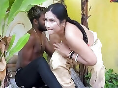 Indian Desi Boyfriend Hardcore Pulverize With Girlfriend In The Park ( Hindi Audio )