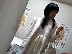 Asian drilled in private parlor on Japanese massage spy video