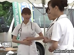 Asian Japanese Beauties Nurses Fucked By Clients In Health Center