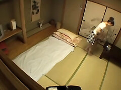 Irresistible Japanese bimbo torn up in voyeur massage video