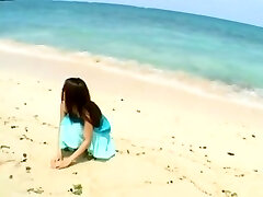 Hottest Japanese nymph Hibiki Otsuki in Best Cumshot, Beach JAV video
