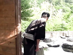 An Unfaithful Wife Meets With Her Lover in a Hot Spring - Part.Three