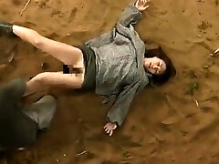 Japanese chick tortured with wand on hardcore bdsm
