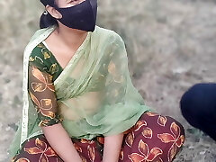 Hookup on the farm by listening to notty niece joke, Ravaged her uncle outdoor jungal bang-out with Full Hindi audio