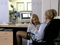 Amazing amateur Girl/girl, Stockings porn video