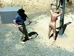 Amazing homemade BDSM, Outdoor xxx vid