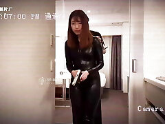 91CM242 - Master, I will be your Intercourse Gimp - Super Hot Slave Taiwanese girl dreams of her masters cock and she gets it