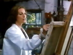 Emily models for a mind-blowing painter - 1976