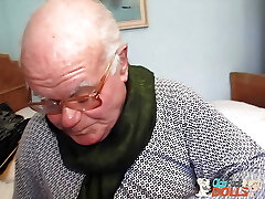 Wondrous caregiver Sarah Star fucked by cunning old grandpa Mireck