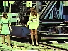 two guys smashing two schoolgirls