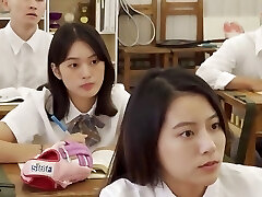Model tv - cute asian teen get penetrate in the classroom