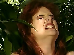Fine and unrighteous red-haired milf gets her asshole fried with a fat sausage