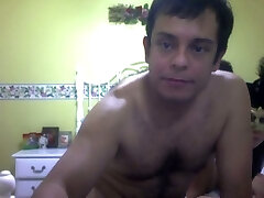 Honeymoon sex with my luxurious brunette wife in hotel room