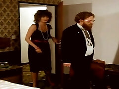 Just vintage German cougar enjoying a hot plow from horny dude