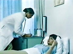 Hot and magnificent white chick with big breasts probed in the lab