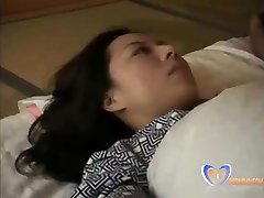 Pervert man is in interest of his Japanese milf