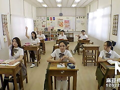 Trailer-Presenting New Student In High College-Wen Rui Xin-MDHS-0001-Best Original Asia Porn Video