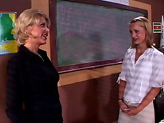 Sexy Teacher Licks her pupil's slit! (The memorable Porn Emotions in HD restyling version)