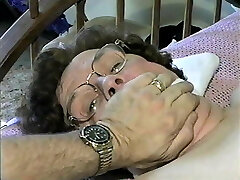 Granny nude hogtied