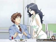 tetona milf seduce a un chica joven y se traga su carga - hentai.xxx