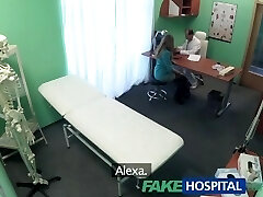 FakeHospital Big tits babe has a back problem